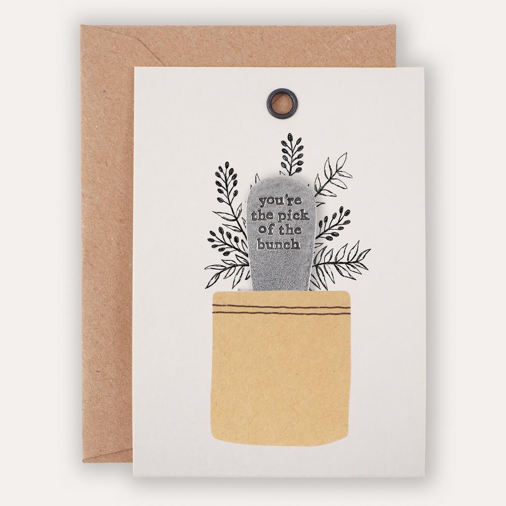Personalised 'Pick of the Bunch' Plant Marker