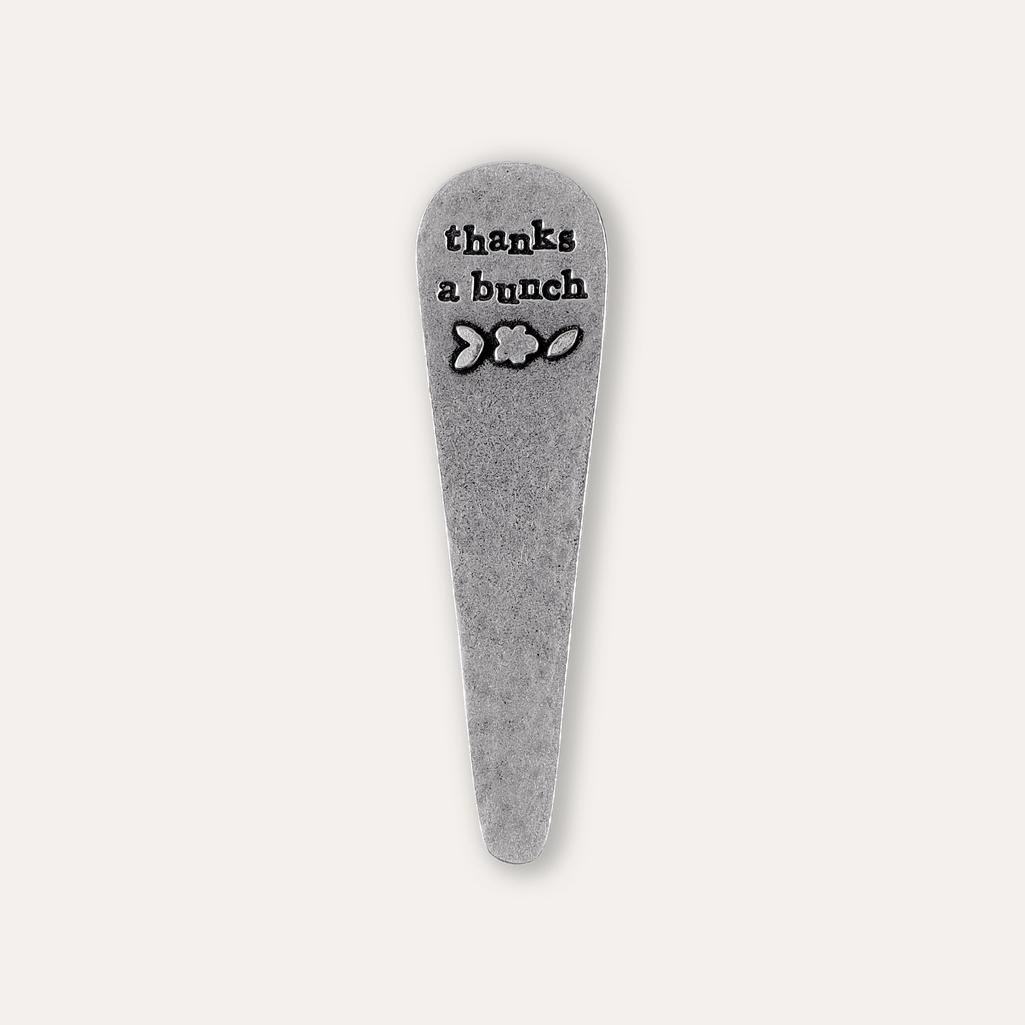 Personalised 'Thanks a Bunch' Plant Marker