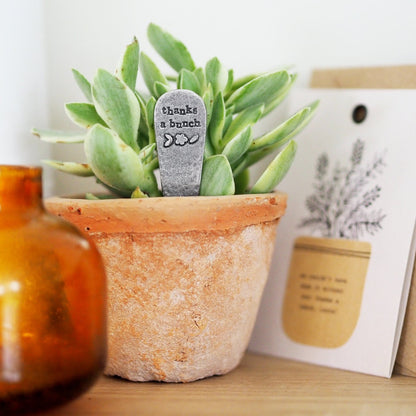 Personalised 'Thanks a Bunch' Plant Marker